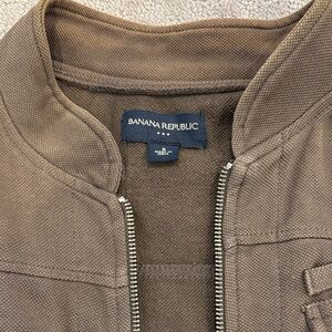Banana Republic Men's Tan Bomber Jacket